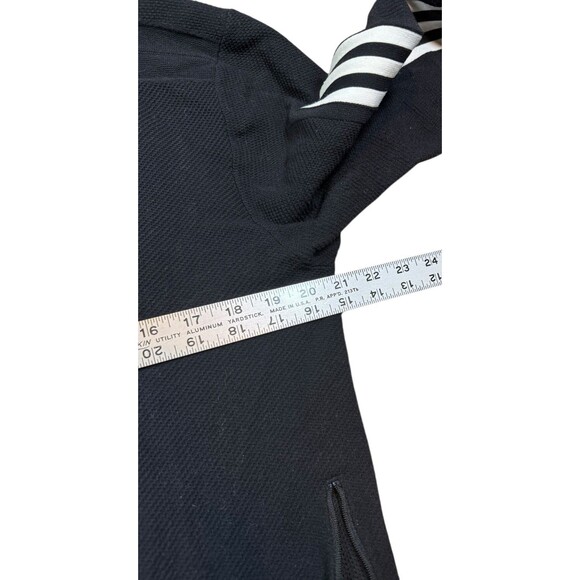 adidas NC State Wolfpack Track Jacket Mens Size Medium Black Prime Knit Zip-Up - Picture 7 of 8